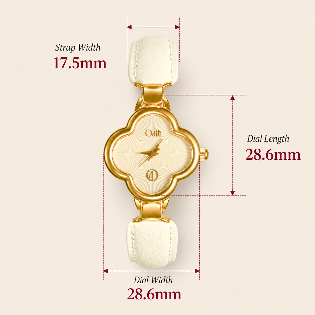 Clover Ivory Gold